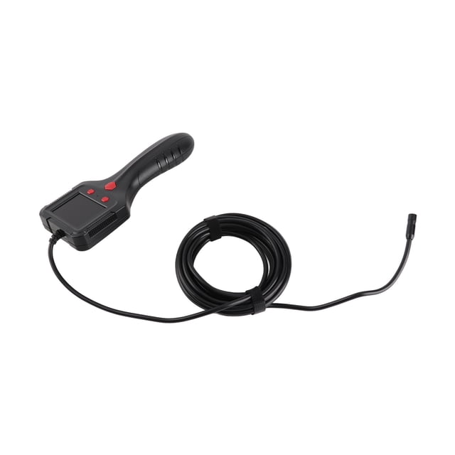 Boroscopio Industrial, 6 Luces HD IPS Pantalla LCD Cable Largo Flexible ABS Cámara De Inspección Industrial Para Reparación De Automóviles