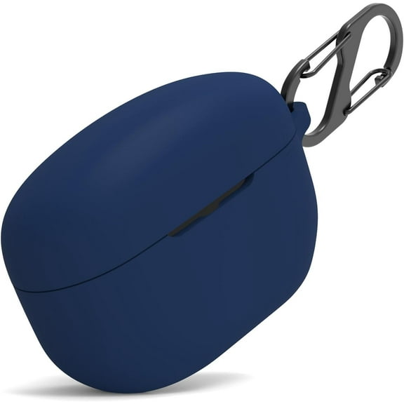 WUWOCJ Silicone Case Compatible for WF-1000XM5 Wireless Headphones Case Protective Cover (Navy)