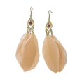 thumbnail image 1 of Pendientes colgantes elegantes shaofei de Pluma para boda Fiesta regalo Nude, 1 of 5