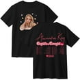 thumbnail image 2 of Alexandra Kay Cupid's A Cowgirl Tour Cotton T-Shirt Women Men Casual Crewneck Short Sleeve Tee, 2 of 3