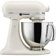 thumbnail image 4 of KitchenAid Artisan Series 5 qt Stand Mixer, Porcelain White with Flat Beater, Dough Hook, Whip, 4 of 5