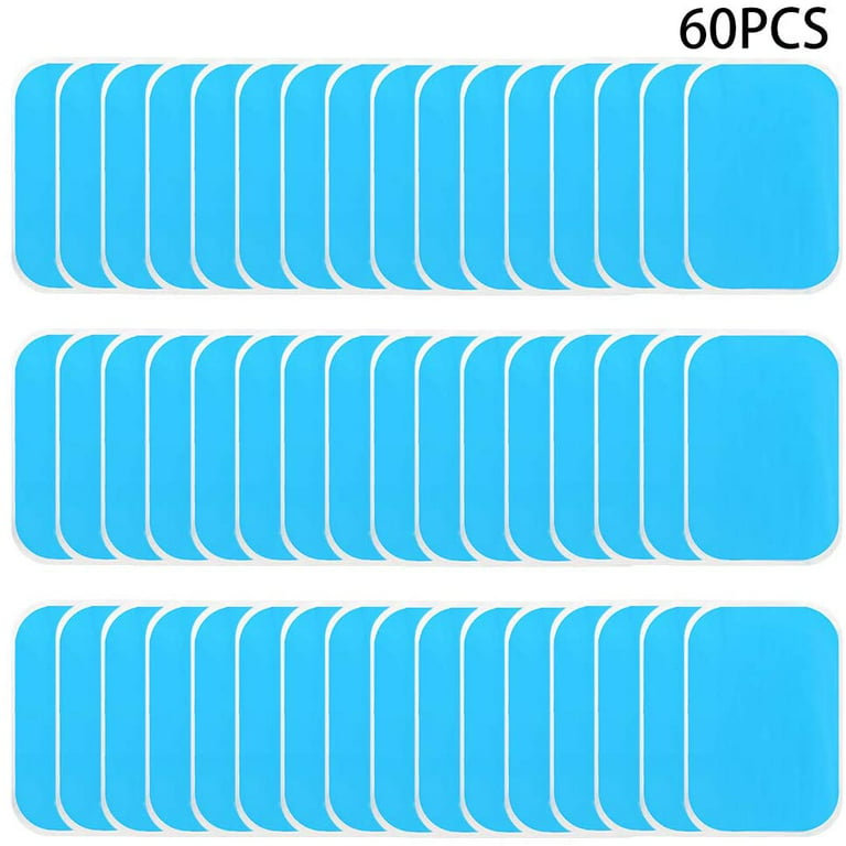 60 PCS Gel Pad para EMS Electroestimulador Muscular Abdominales – C100AE –  Shopavia