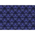 thumbnail image 1 of Ahgly Company Machine Washable Indoor Rectangle Transitional Night Blue Area Rugs, 8' x 10', 1 of 7