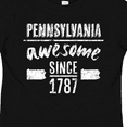 thumbnail image 4 of Inktastic Pennsylvania Awesome Since 1787 Boys or Girls Toddler T-Shirt, 4 of 5