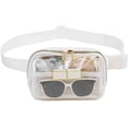 thumbnail image 2 of Kukuzhu Clear Fanny Pack for Women Fashion Clear Waist Bag Stadium Approved Clear Belt Bag Clear Purse for Sports Beach Events, 2 of 2