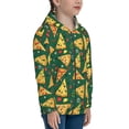 thumbnail image 5 of Kdxio Pizza Pattern Kids Boys Girls Zip Up Hoodie 3D Printed Hooded Sweatshirt Hoody Coat with Pocket 7-12 Y-Small, 5 of 6