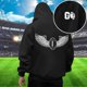 thumbnail image 1 of MHFRRA Sudadera con Capucha Informal para Hombre, Estilo Holgada, con Estampado de Fútbol, Cómoda y Cálida, para Uso Diario En Otoño E Invierno Negro, 1 of 4
