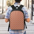 thumbnail image 5 of Xecao 70s Retro Style print Travel Backpack, Large Computer Backpack for Men Women, College School Rucksack Book Bag, 5 of 5