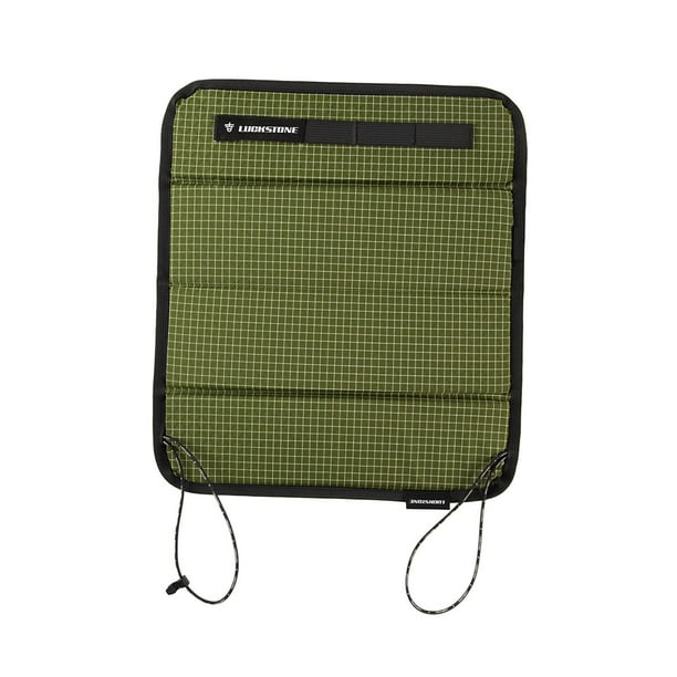Cojín de asiento para montañismo, cojín para silla de playa, plegable, impermeable, fácil de transportar, almohadilla para asiento para senderismo y Verde