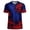 A03-Dark Blue, variant on LEKWK USA Soccer Jersey Men Short Sleeve Flag Training Shirt Breathable Quick-Dry Athletic Shirts for Fan Soccer Jersey Sports Game Day Outfit