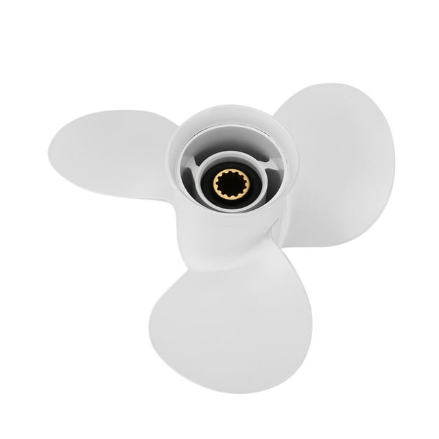 Boat Outboard Propeller, Sturdy 11-3/4in 10in 3 Blades Propeller For Refit