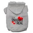 thumbnail image 5 of Pet, Dog  Cat Hoodie Screen Printed, "The Snuggle Is Real", 5 of 10