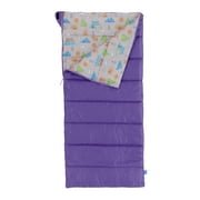 Firefly! Outdoor Gear Youth Rectangular Sleeping Bag - Purple (30 in. x 64 in.)