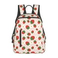 thumbnail image 1 of Disketp Strawberry Floral Mochila Ligera e Impermeable, Mochila de Día Resistente para Viajes, Senderismo y Uso Diario para Hombre y Mujer, 1 of 7