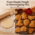 thumbnail image 5 of Halloween Mini Pie Mold, Mini Pie Molds, Hand Pie Molds For Baking, Food‑Grade Reusable Dough Press, Halloween Baking Supplies For Fall Dessert Creation & Holiday Gathering-F, 5 of 8