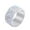Silver Plated Rainbow, variant on Women Cubic Zirconia Rings 12mm Width 8 Row Diamond Wedding Band Rings White Size 8