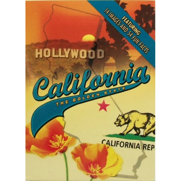 California State Souvenir Playing Cards