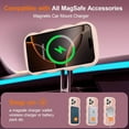 thumbnail image 2 of Magnetic for iPhone 14 Pro Case, Compatible with MagSafe, Transparent Wave Frame Design Case Soft Edge Cover Cute Clear Matte Shockproof Protective Phone Case, 2 of 7