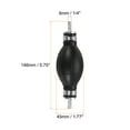 thumbnail image 2 of Uxcell Fuel Transfer Pump, 1/4 Inch Rubber Fuel Transfer Vacuum Fuel Line Hand Primer Gasoline Petrol Pump Pack of 2, 2 of 5