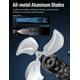 thumbnail image 2 of Ventilador de suelo Simple Deluxe, 30 cm, 3 velocidades, alta velocidad, negro, 2 of 7