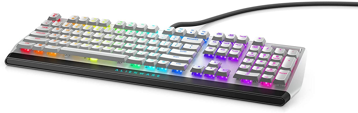 AW510K RGB Mechanical Gaming Keyboard CHERRY MX Low Profile Red Switches (Lunar - Walmart.com