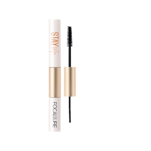 Máscara para alargar las pestañas Blackest Black Great Lash curl Princesa voluminosa Waterfoot rímel delineador de ojos rímel pestañas rellenas de fibra 2 en 1(Compre 2 y obtenga 1 gratis)