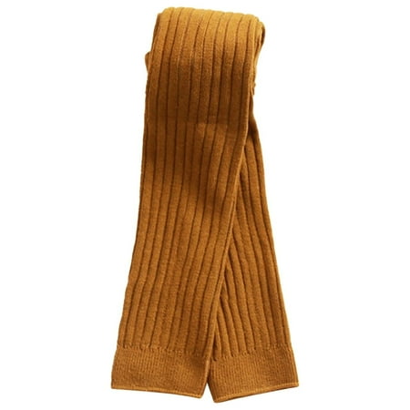 

Kwasome Pants For Girls Spring Autumn And Winter Baby Tights Combed Solid Color Simple Baby Leggings Handsome Girl Clothings 0-1 Yearscoffee