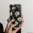 thumbnail image 2 of Manche de Protection en Mini-Silicone floral Français(Blanc Noir), 2 of 2