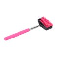 thumbnail image 6 of Roller Massager, Flexible Relax Rubber Handle  Telescopic Back Massage Stick Length   For Massage Shop For Home Pink, 6 of 8