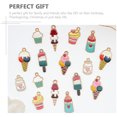 thumbnail image 4 of 40Pcs Enamel Charms DIY Jewelry Making Accessories Alloy Dessert Charms (Mixed Style), 4 of 4