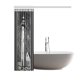 thumbnail image 2 of ABPHQTO Lorraine Designs Cortina de ducha de tela impermeable para baño 150x180 cm, 2 of 2