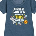 thumbnail image 3 of Dr. Seuss - Kindergarten Out Of This World - Youth Girls Fleece Dress, 3 of 6
