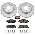 thumbnail image 2 of PowerStop Rear Geomet Coated Brake Rotor and Pad Kit Fits: DODGE Select Models CRK6371, 2 of 5