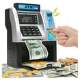 thumbnail image 2 of Bank For Real Digital Electronic Saving Machine Box With Debit Card Bill Feeder Recognition Calculator Password Lock Case Boys, 2 of 9