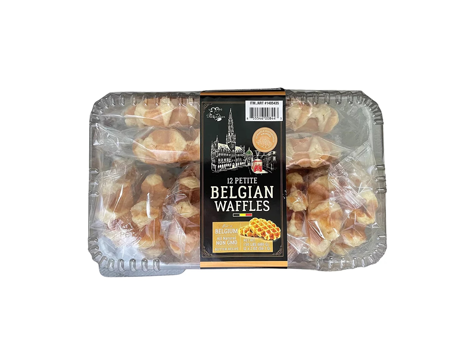 Le Chic Patissier 12 Petite Belgian Waffles