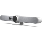 Logitech Rally Bar All-in-One Video Bar, White, White