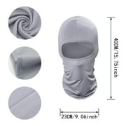 Lolmot Balaclava Face Mask UV Protection, Breathable Lightweight Sheisty Mask, Motorcycle Ski Mask for Men Women Sports Sun Hood