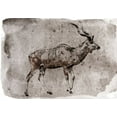 thumbnail image 2 of Orlov, Irena 18x14 Gold Ornate Wood Framed with Double Matting Museum Art Print Titled - Kudu, 2 of 4