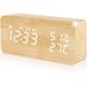 thumbnail image 1 of Acelectronic Despertador LED de Madera, Reloj Digital Despertador Digital Despertador eléctrico de Madera con Fecha, Temperatura, Calendario, Humedad, 1 of 5