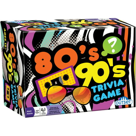 80's & 90's Trivia Game- (Best 80s Board Games)