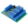 thumbnail image 4 of Relé de canal, módulo de relé de bloqueo automático de 3 canales Módulo de relé de bloqueo automático Placa de relé Rendimiento lleno de energía VoborMX herramienta, 4 of 8
