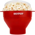 thumbnail image 1 of Preparador de palomitas HOTPOP de silicona para microondas, 15 tazas, plegable, 1 of 6