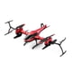 thumbnail image 1 of Inteprter Dron WiFi de 2,4G con luz LED, helicóptero portátil de retorno con un botón, juguete de Control remoto de largo alcance de 150m, Accesorios para drones aéreos rojo Sin cámara, 1 of 6