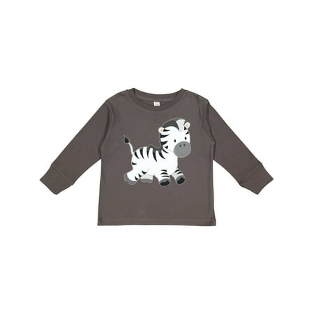 

Inktastic Zebra Gift Toddler Boy or Toddler Girl Long Sleeve T-Shirt