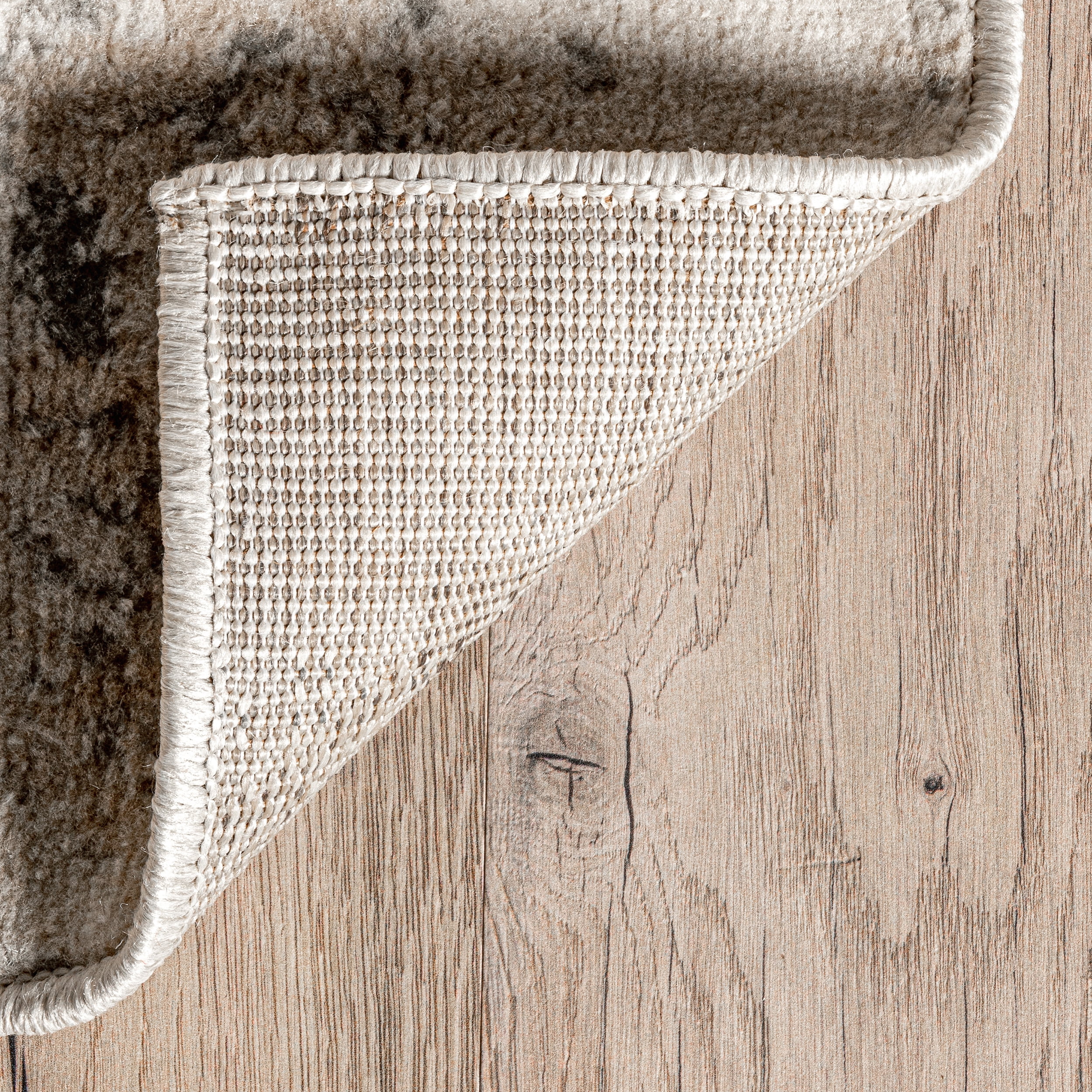 nuLOOM Freja Faded Floral Beige 11' x 14' 6" Vintage Area Rug