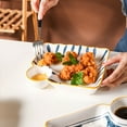 thumbnail image 4 of Bangcool Sushi Dish Ceramic Decorative Vintage Washable Snack Dish Kitchen Dumpling Plate, 4 of 10