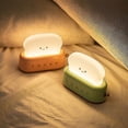 thumbnail image 2 of 1pcs Creative Toast Night Light, Led Bread Maker Night Light, Usb Charging, Dimming Bedroom Bedside Sleep Light Red, 2 of 3