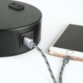 thumbnail image 4 of Cedar Hill 19" White Table Lamp USB Port, 4 of 8