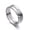 Steel Color, variant on Men’s & Women’s Minimalist Layered Split Band Ring, Stainless Steel, Gold/Silver/Black Tone, Hypoallergenic Fashion Jewelry