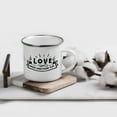 thumbnail image 2 of Koyal Wholesale Valentine's Day Stainless Steel Campfire Mug, Love Above Everything Else,  Gift Box, 1-Pack, 2 of 5
